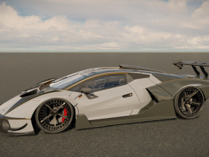 Lambo rghini Essenza SCV12 3D-Modell