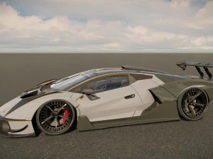 Lambo rghini Essenza SCV12 3D Model