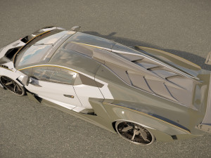 Lambo rghini Essenza SCV12 3D-Modell