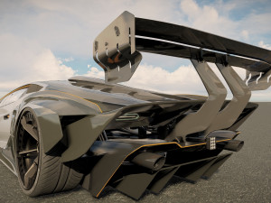 Lambo rghini Essenza SCV12 3D-Modell
