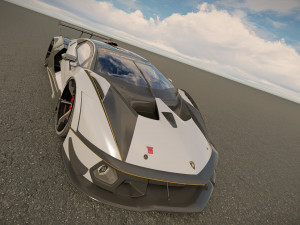 Lambo rghini Essenza SCV12 3D-Modell