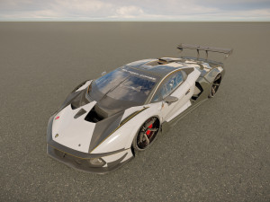 Lambo rghini Essenza SCV12 3D-Modell