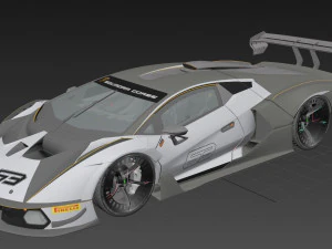 Lambo rghini Essenza SCV12 3D Model