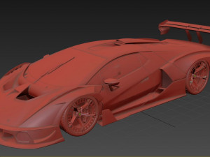 Lambo rghini Essenza SCV12 3D-Modell