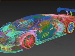 Lambo rghini Essenza SCV12 3D-Modell