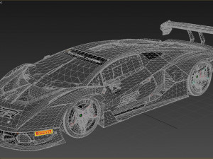 Lambo rghini Essenza SCV12 3D-Modell
