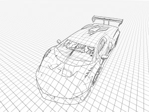 Lambo rghini Essenza SCV12 3D-Modell