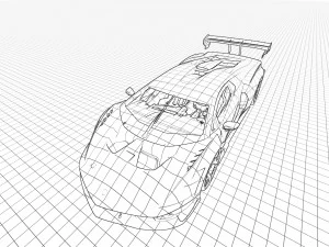 Lambo rghini Essenza SCV12 3D Model