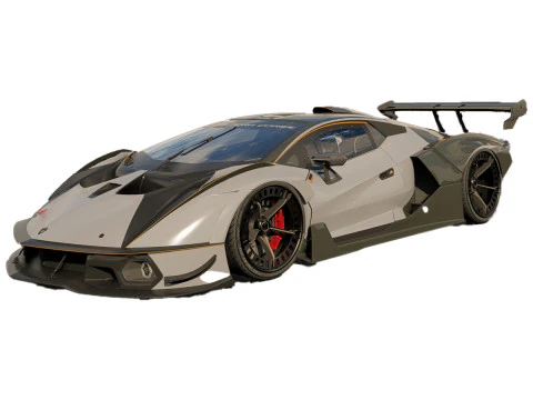 Lambo rghini Essenza SCV12 Modelo 3D