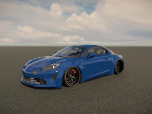 Alpine A110 3D Model