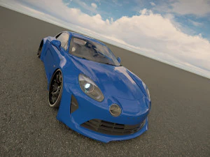 Alpine A110 3D Model