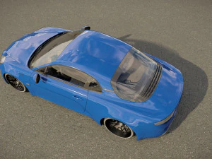 Alpine A110 3D Model