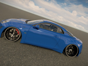 Alpine A110 3Dモデル
