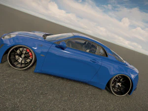 Alpine A110 3D Model