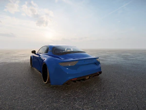 Alpine A110 3D Model