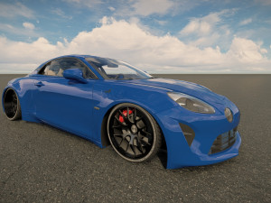 Alpine A110 3Dモデル
