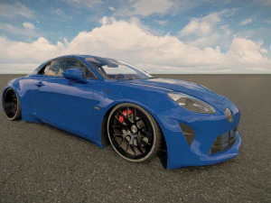 Alpine A110 3D Model