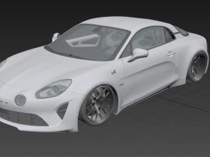 Alpine A110 3D Model