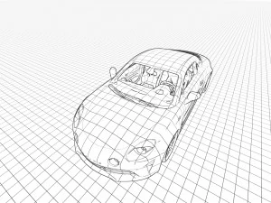 Alpine A110 3D Model