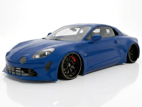 Alpine A110 3D Model