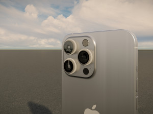 IPhone 15 Pro 3Dモデル
