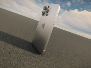 IPhone 15 Pro 3Dモデル