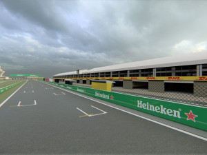 Canadian Montreal F1 Grand Prix Modèle 3D