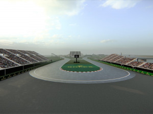 Canadian Montreal F1 Grand Prix Modèle 3D