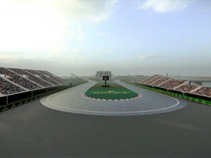 Canadian Montreal F1 Grand Prix 3D Model