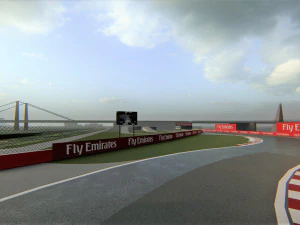 Canadian Montreal F1 Grand Prix 3D Model