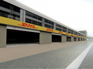 Canadian Montreal F1 Grand Prix Modèle 3D