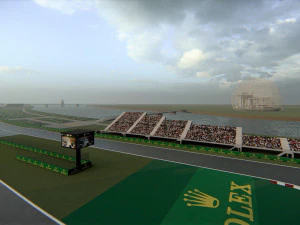 Canadian Montreal F1 Grand Prix 3D Model