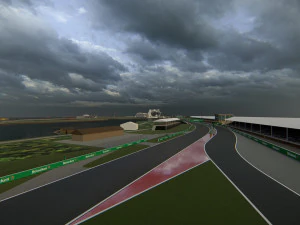 Canadian Montreal F1 Grand Prix 3D Model