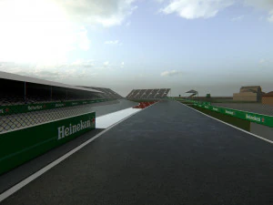 Canadian Montreal F1 Grand Prix 3D Model