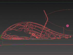 Canadian Montreal F1 Grand Prix Modèle 3D