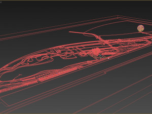 Canadian Montreal F1 Grand Prix Modèle 3D