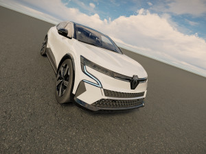 Renault Megane E-Tech 2024 3D Model