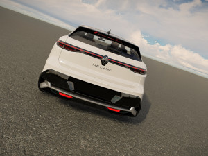 Renault Megane E-Tech 2024 3D Model