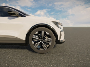 Renault Megane E-Tech 2024 3D Model