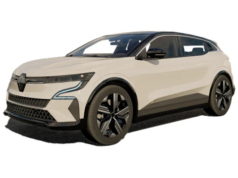 Renault Megane E-Tech 2024 3D Model