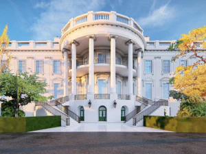 O Complexo da Casa Branca Modelo 3D