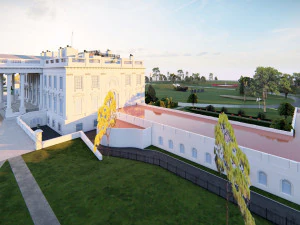 The White House Complex 3D Model
