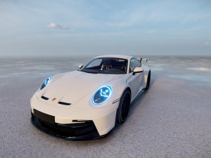Porsche 911 GT3 3D Модель