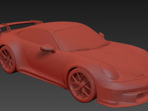 Porsche 911 GT3 3D Модель