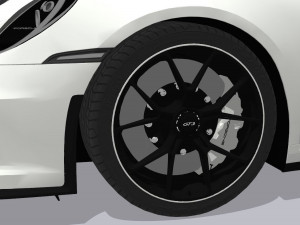 Porsche 911 GT3 3D Модель