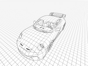 Porsche 911 GT3 3D Модель