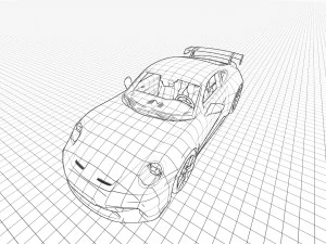 Porsche 911 GT3 3D Model