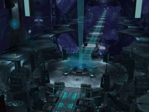 Futuristic Sci-Fi Corridor Environment 3D Model