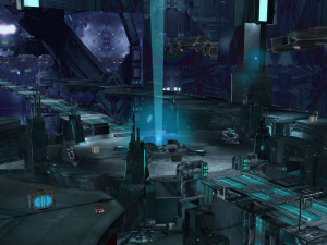 Sci-Fi Futuristic Interior 3Dモデル