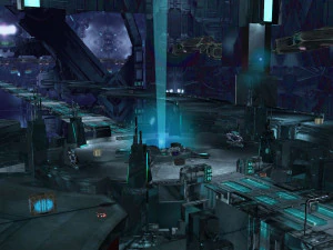 Futuristic Sci-Fi Corridor Environment 3D Model